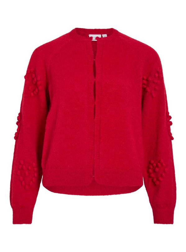 VILA Merit Long Sleeved O-Neck Bubble Knit Cardigan XL